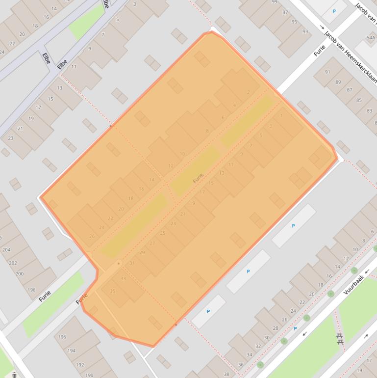 Kaart van postcodegebied 3144DS.