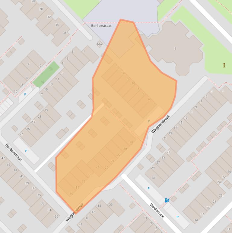 Kaart van postcodegebied 3144KK.