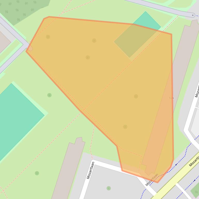 Kaart van postcodegebied 3144NB.