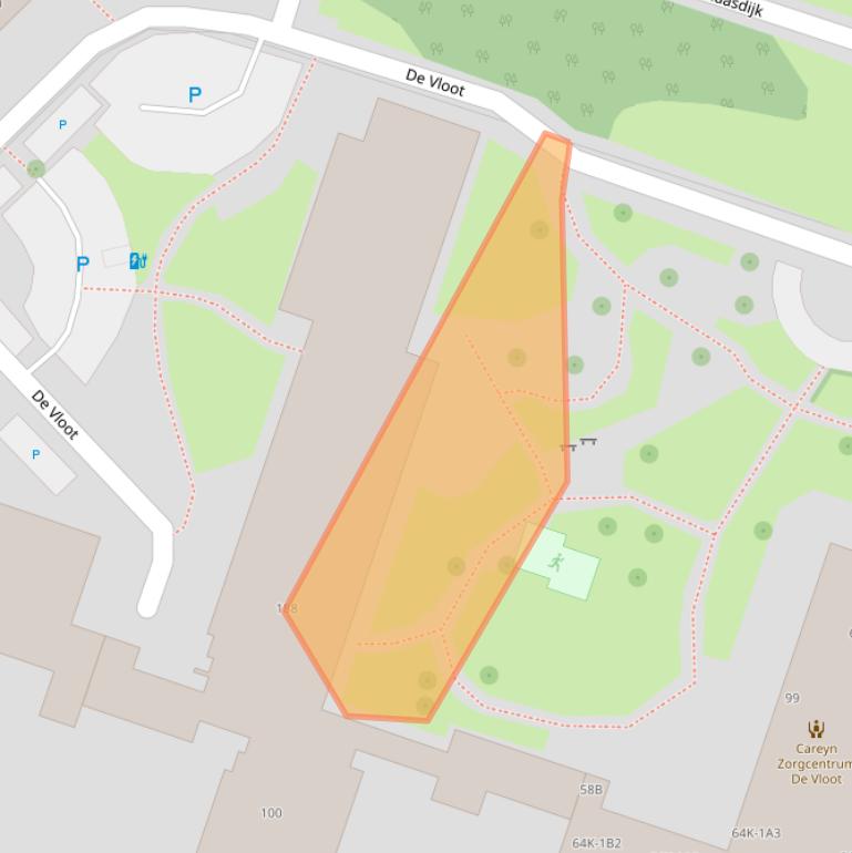 Kaart van postcodegebied 3144PH.