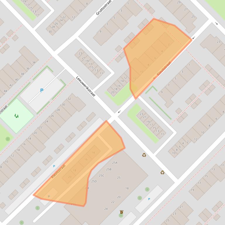 Kaart van postcodegebied 3145CD.