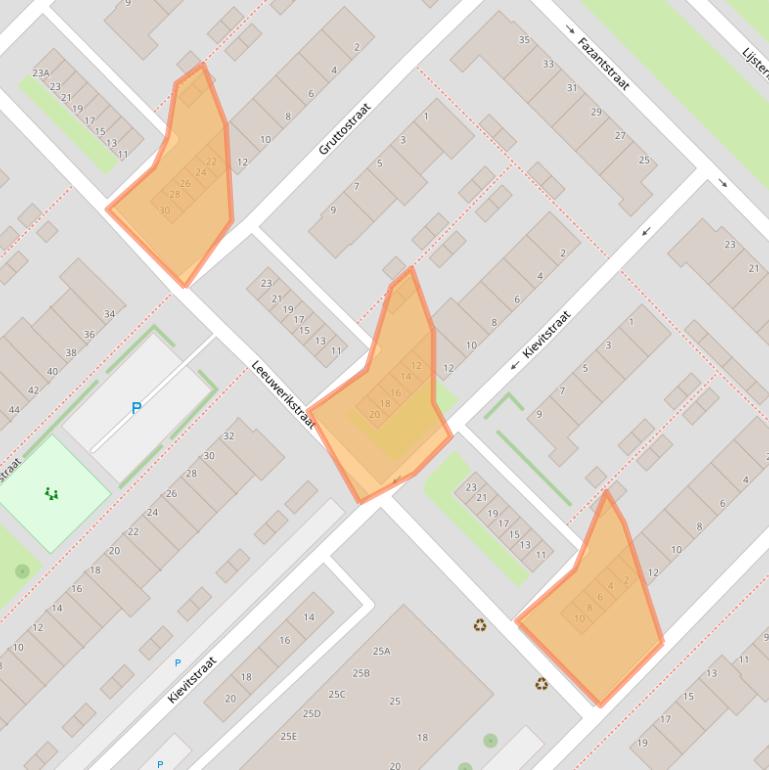 Kaart van postcodegebied 3145CG.
