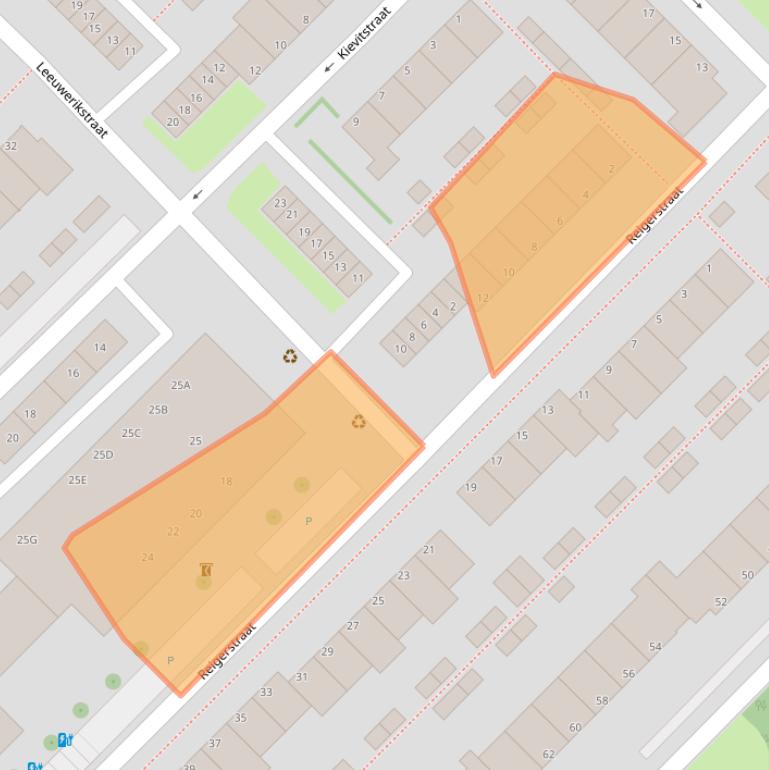 Kaart van postcodegebied 3145CT.