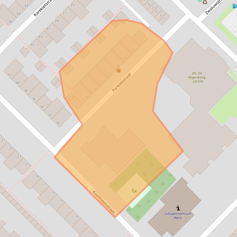 Kaart van postcodegebied 3145ND.