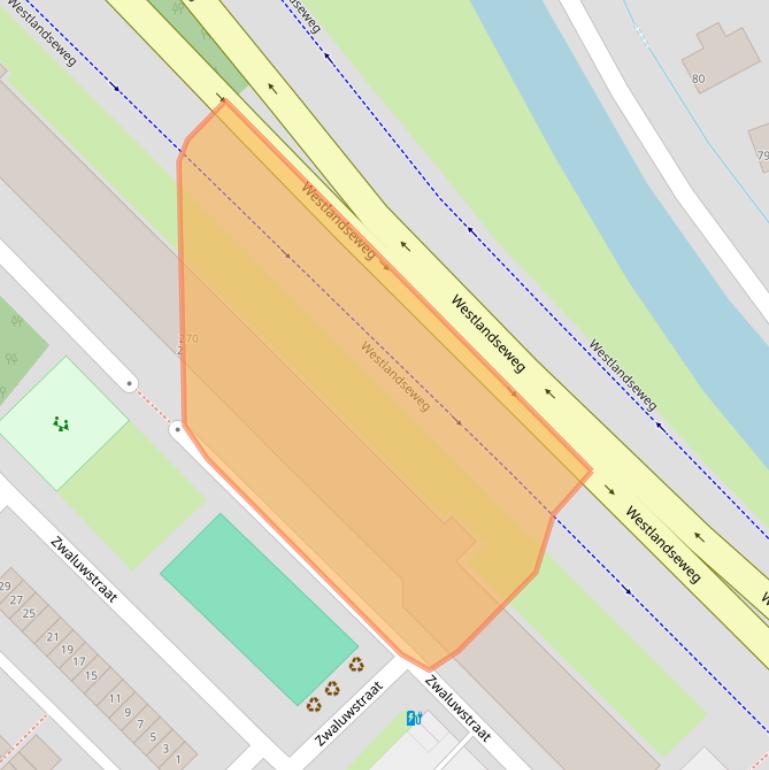 Kaart van postcodegebied 3145NH.