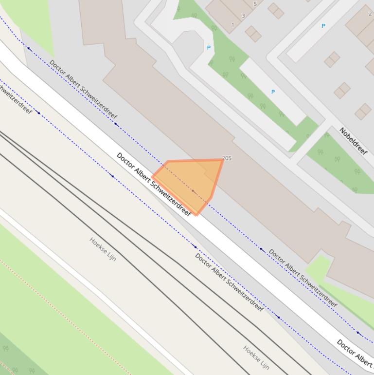 Kaart van postcodegebied 3146AK.