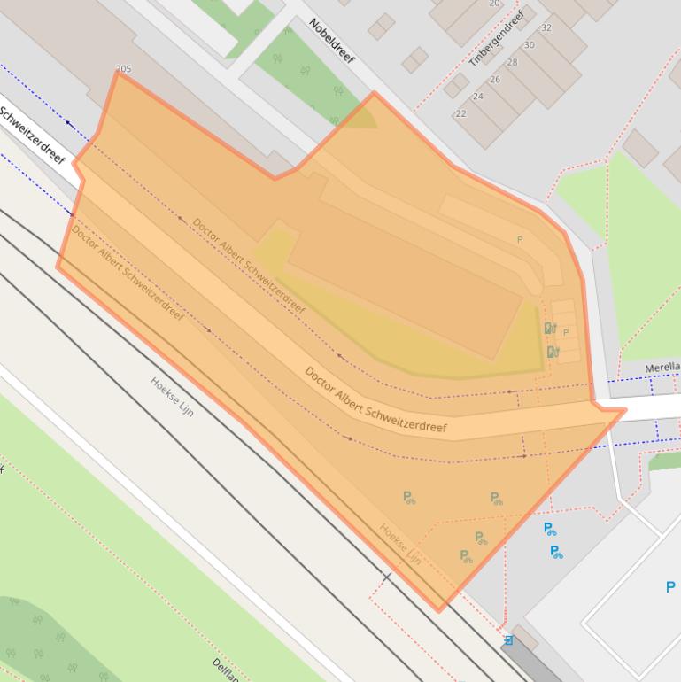 Kaart van postcodegebied 3146AL.