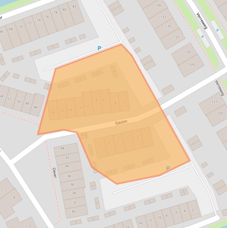 Kaart van postcodegebied 3147PR.