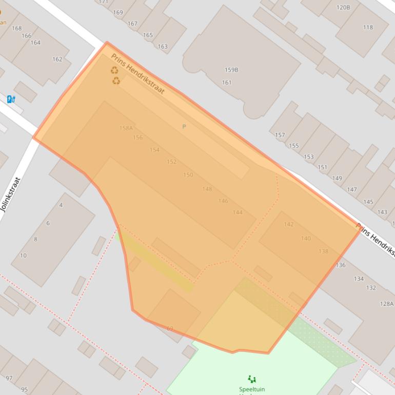 Kaart van postcodegebied 3151AS.