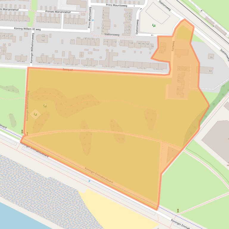 Kaart van postcodegebied 3151HD.