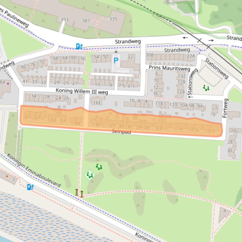 Kaart van postcodegebied 3151HP.