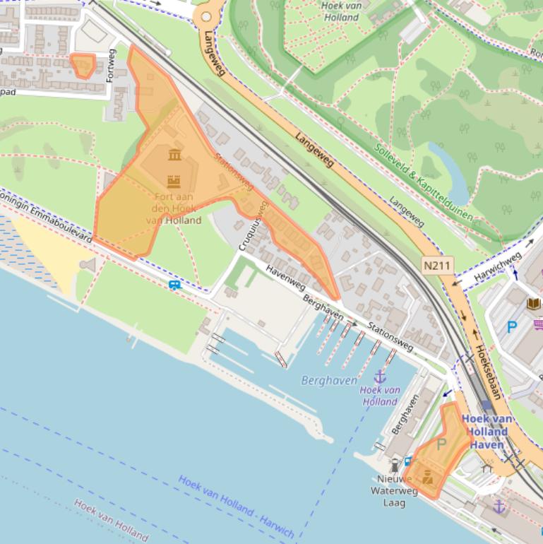 Kaart van postcodegebied 3151HS.