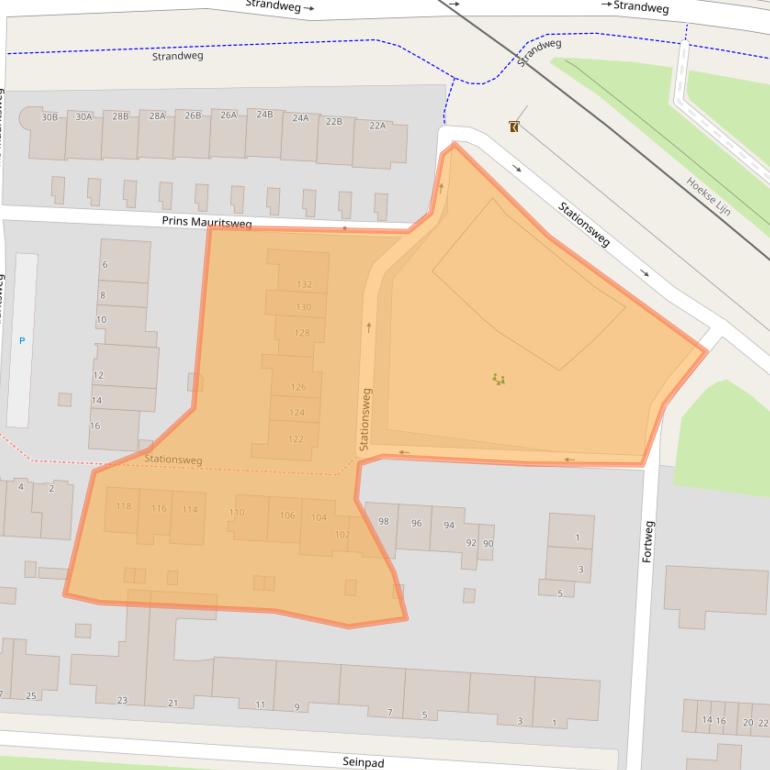 Kaart van postcodegebied 3151HT.