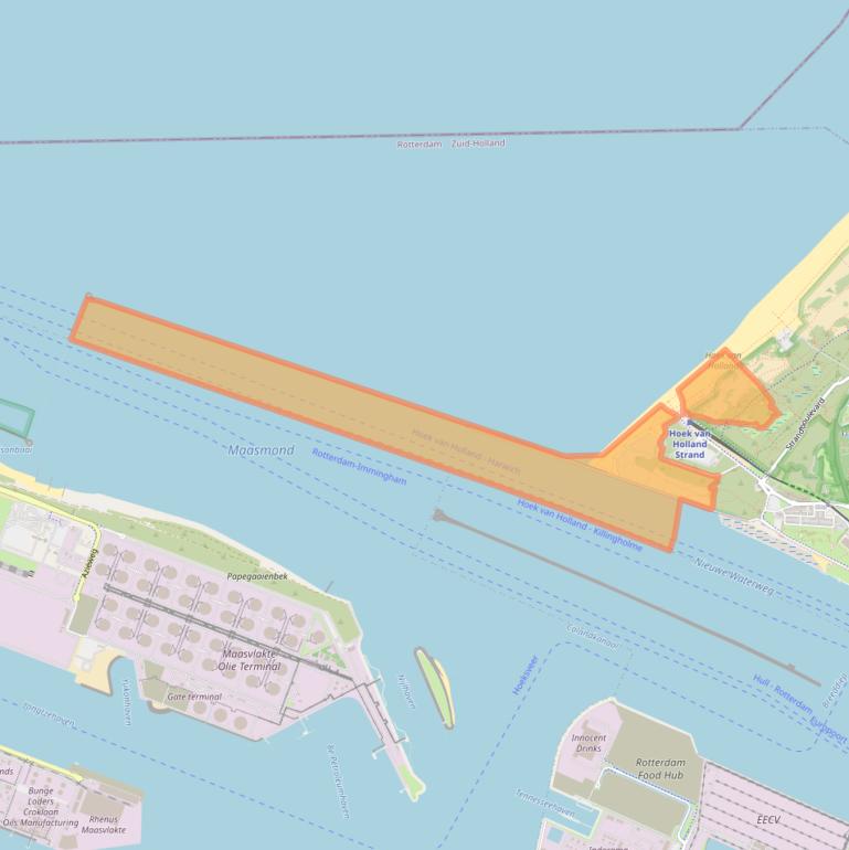 Kaart van postcodegebied 3151HW.