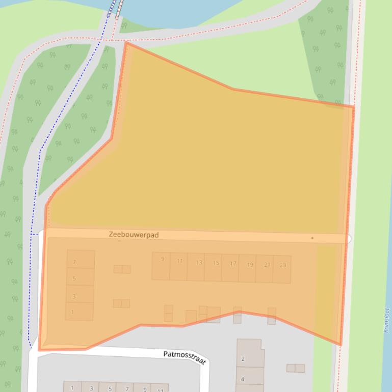 Kaart van postcodegebied 3151KH.
