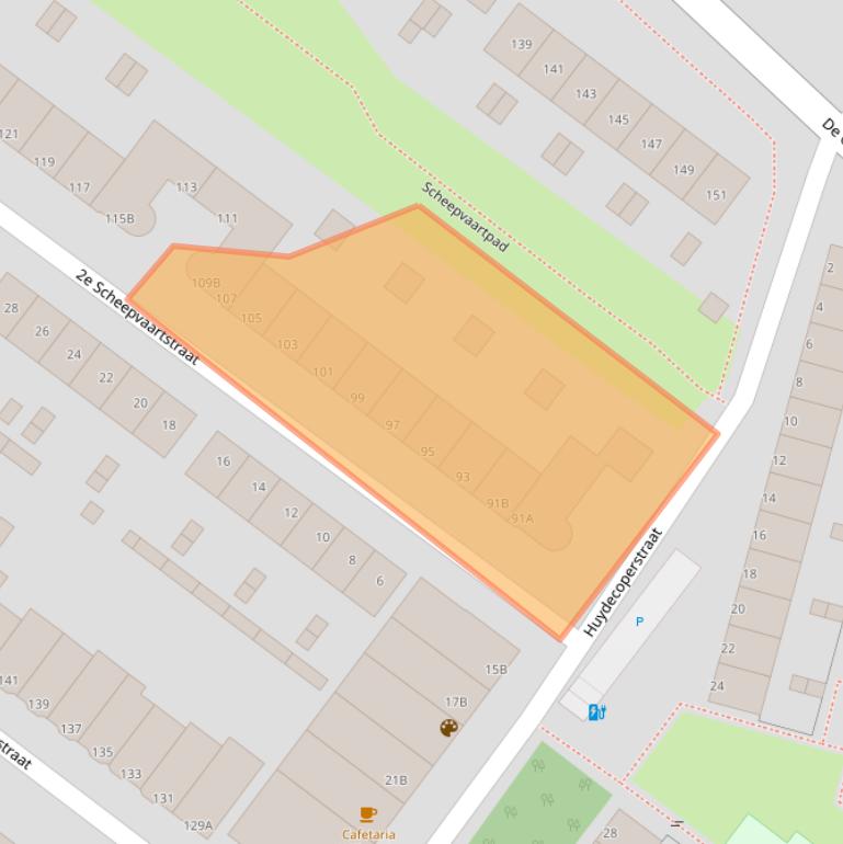 Kaart van postcodegebied 3151NM.