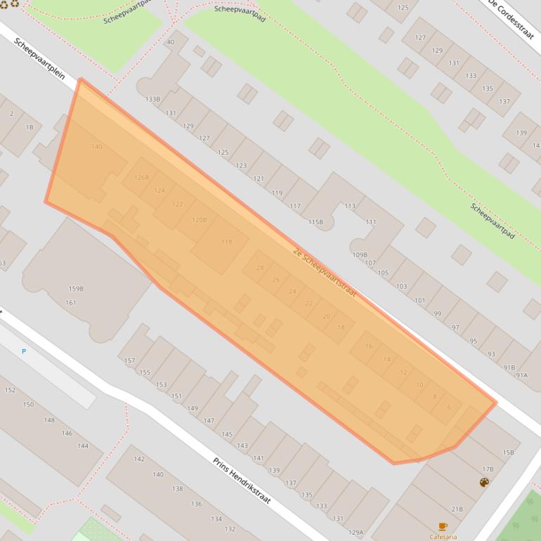 Kaart van postcodegebied 3151NP.