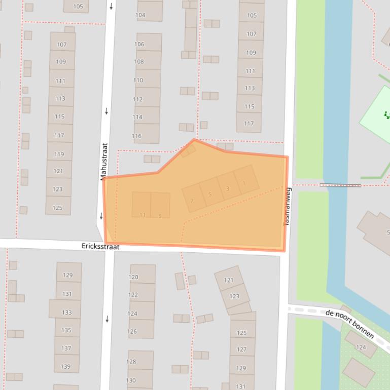 Kaart van postcodegebied 3151PA.