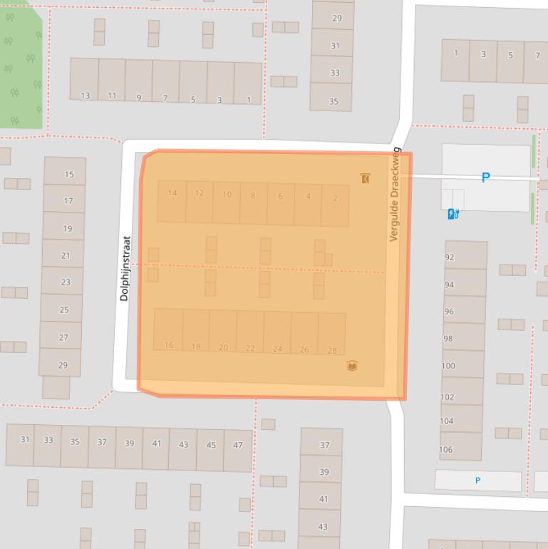 Kaart van postcodegebied 3151RD.