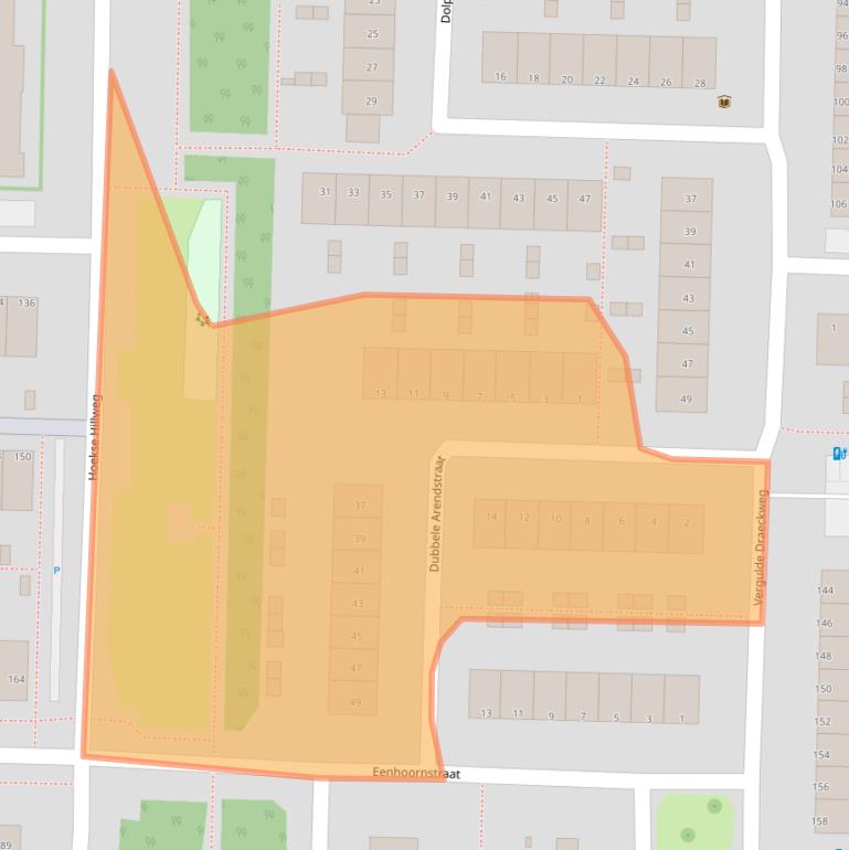 Kaart van postcodegebied 3151RE.