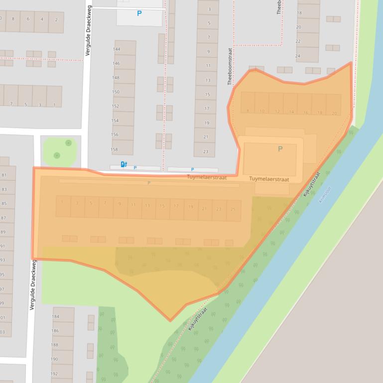 Kaart van postcodegebied 3151RS.