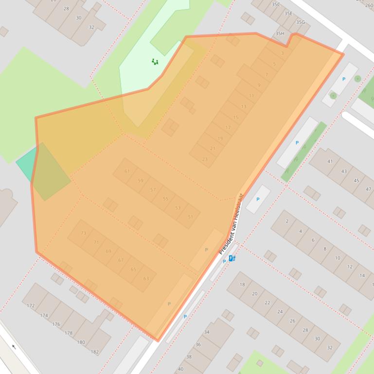 Kaart van postcodegebied 3151SK.