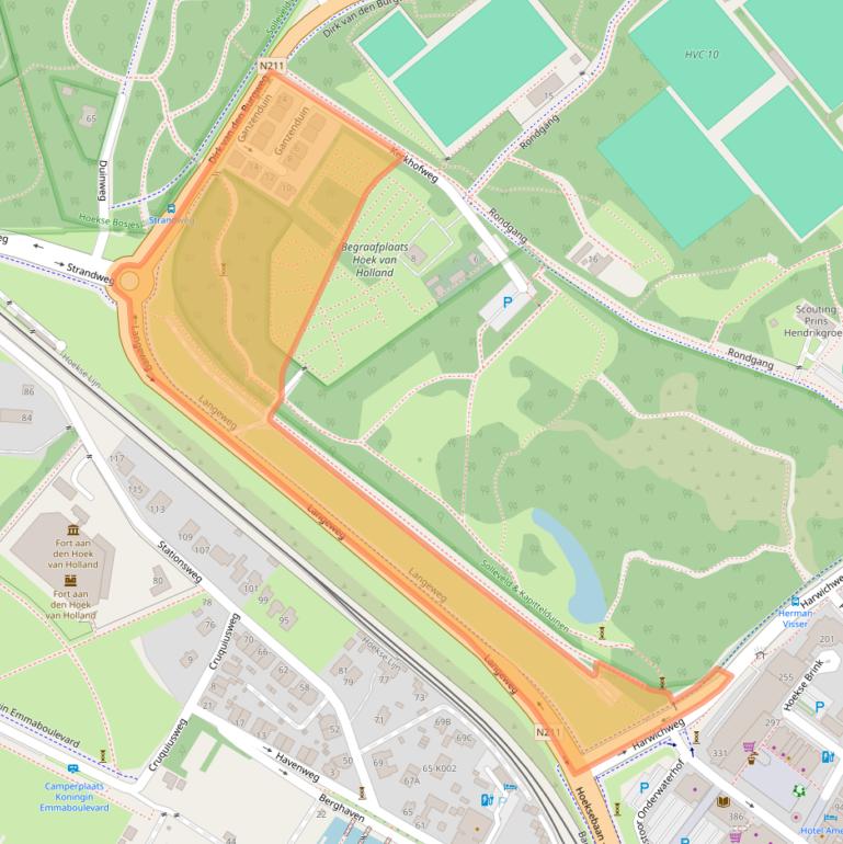 Kaart van postcodegebied 3151TP.