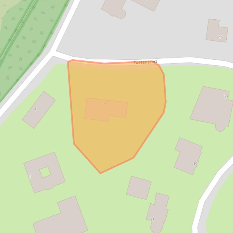 Kaart van postcodegebied 3151VL.