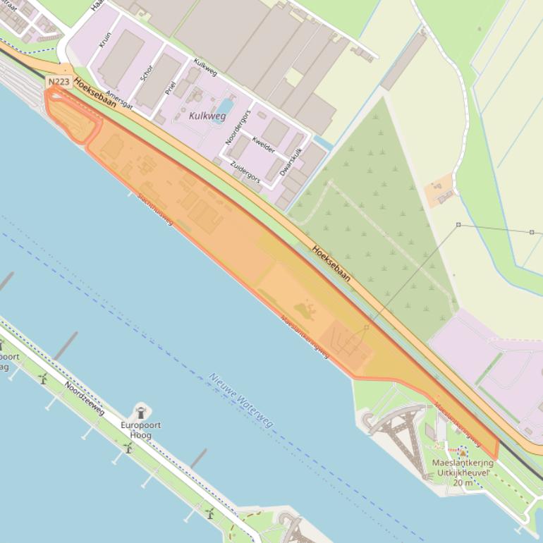 Kaart van postcodegebied 3151XN.