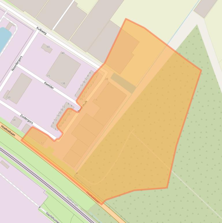 Kaart van postcodegebied 3151ZD.