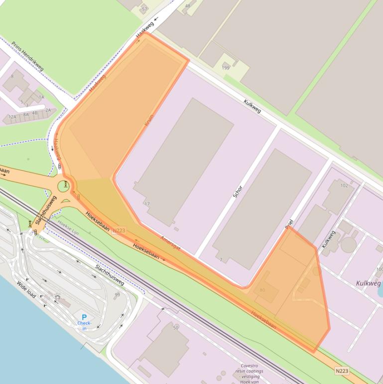 Kaart van postcodegebied 3151ZK.