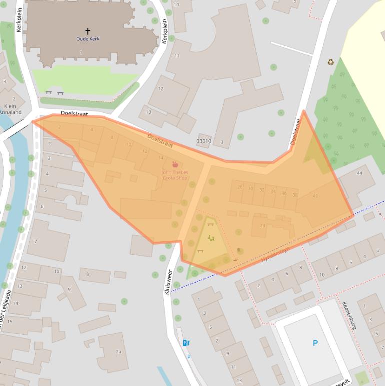 Kaart van postcodegebied 3155AH.