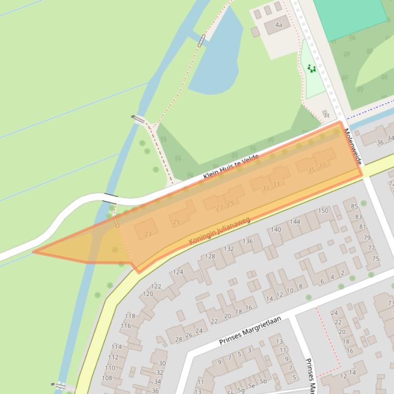 Kaart van postcodegebied 3155AR.