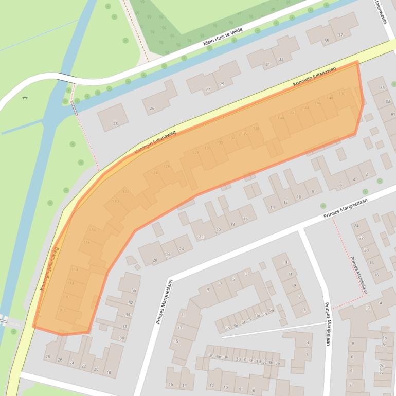 Kaart van postcodegebied 3155AS.