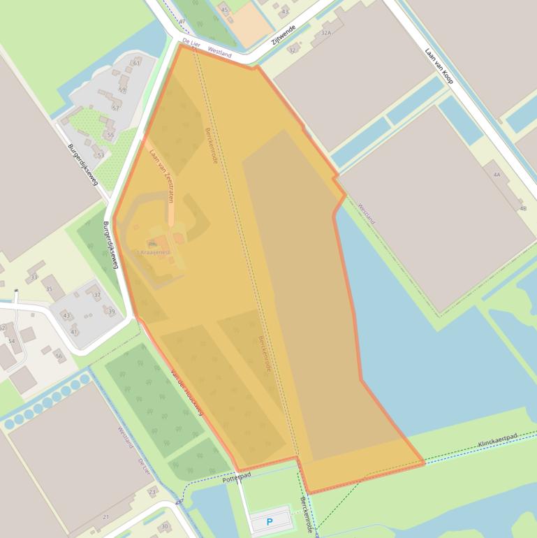 Kaart van postcodegebied 3155DM.