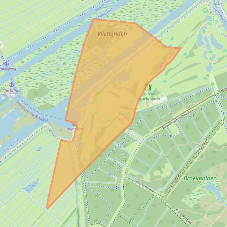 Kaart van postcodegebied 3155EZ.