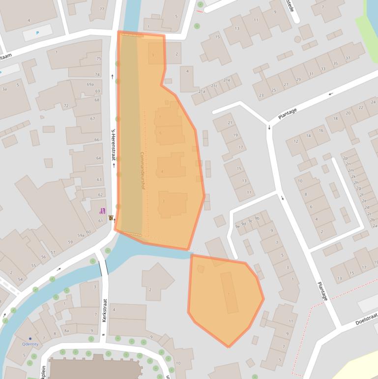 Kaart van postcodegebied 3155TA.