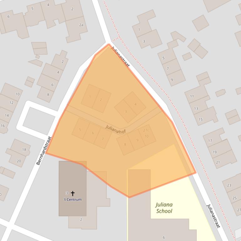 Kaart van postcodegebied 3161AR.