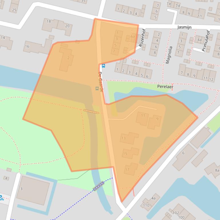 Kaart van postcodegebied 3161CK.