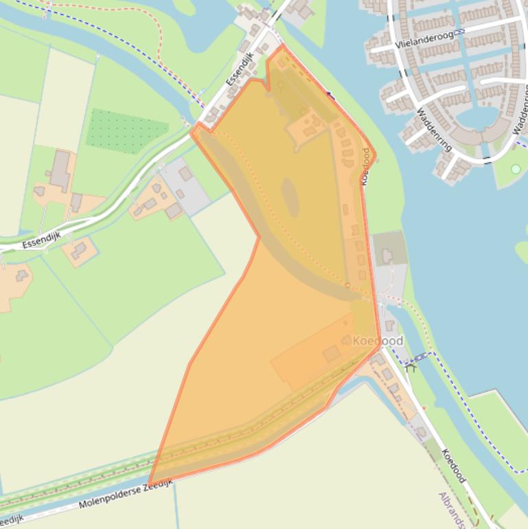 Kaart van postcodegebied 3161GE.