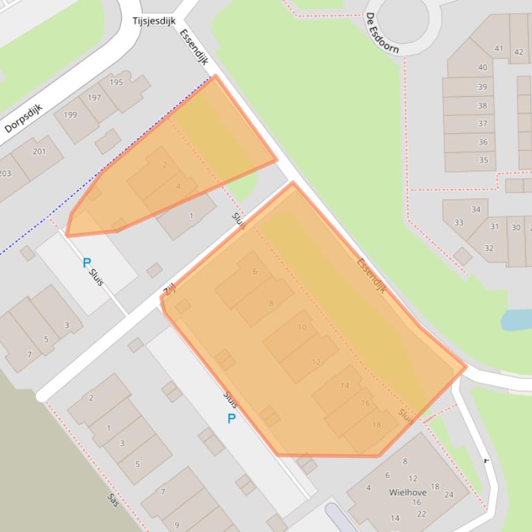 Kaart van postcodegebied 3161JK.