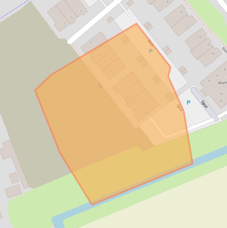 Kaart van postcodegebied 3161JM.