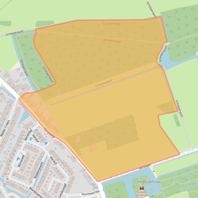 Kaart van postcodegebied 3161KC.