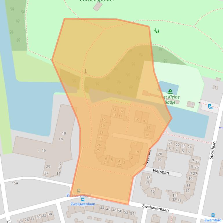 Kaart van postcodegebied 3161SK.