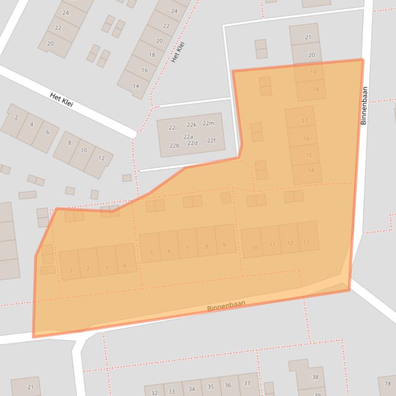 Kaart van postcodegebied 3161VA.