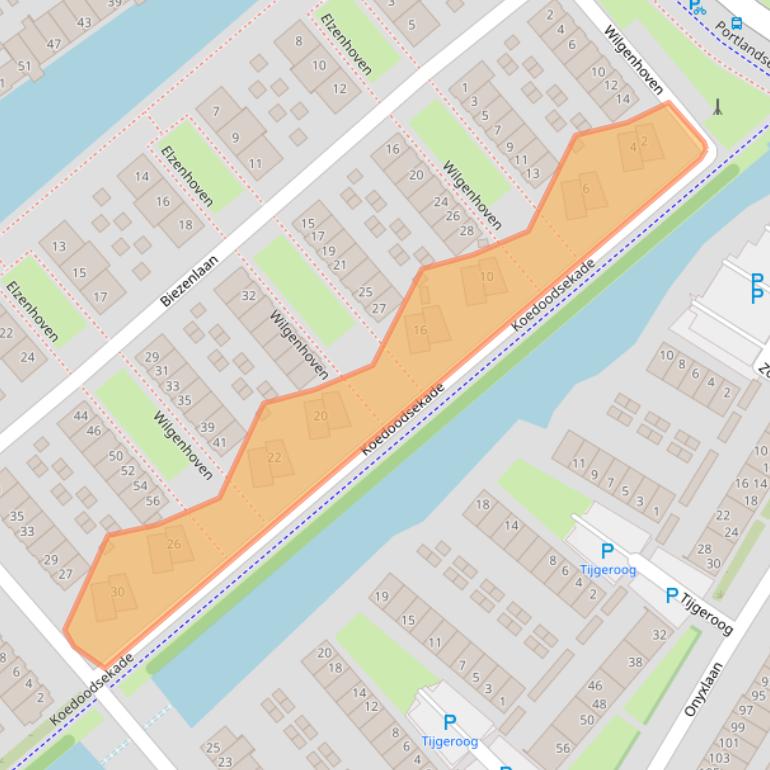 Kaart van postcodegebied 3162PD.