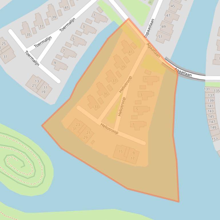 Kaart van postcodegebied 3162TK.