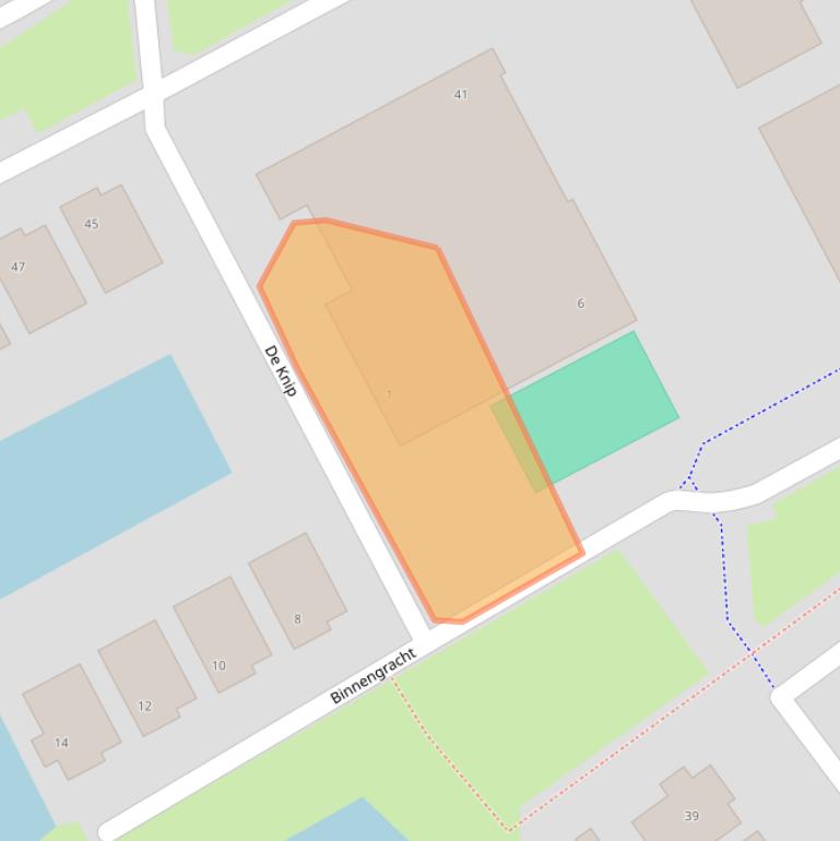 Kaart van postcodegebied 3162WL.