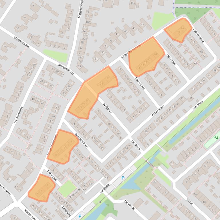 Kaart van postcodegebied 3171AN.