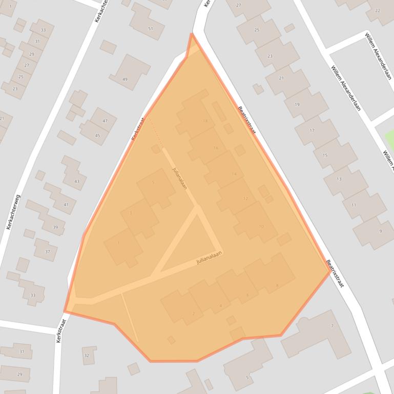 Kaart van postcodegebied 3171CH.